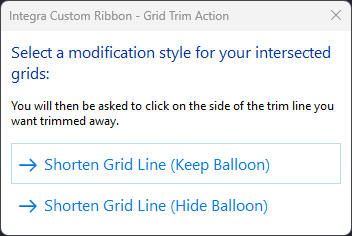Choose a modification style