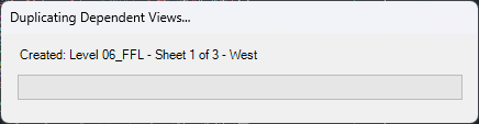 The progress bar